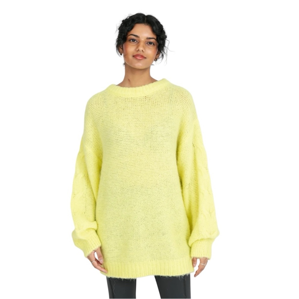 Women's Cozy Yellow Sweater